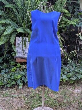 ABStudio Classic Royal Blue Sheath Dress Sz 12